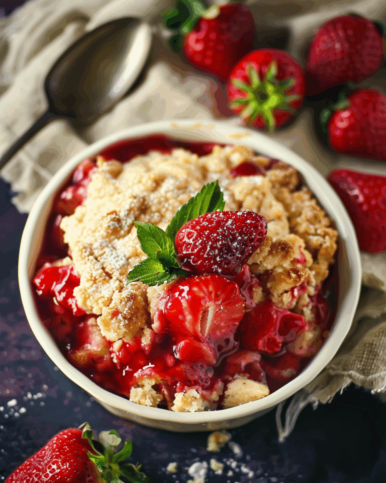Strawberry Cobbler