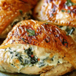 Stuffed Chicken with Spinach and Cream Cheese