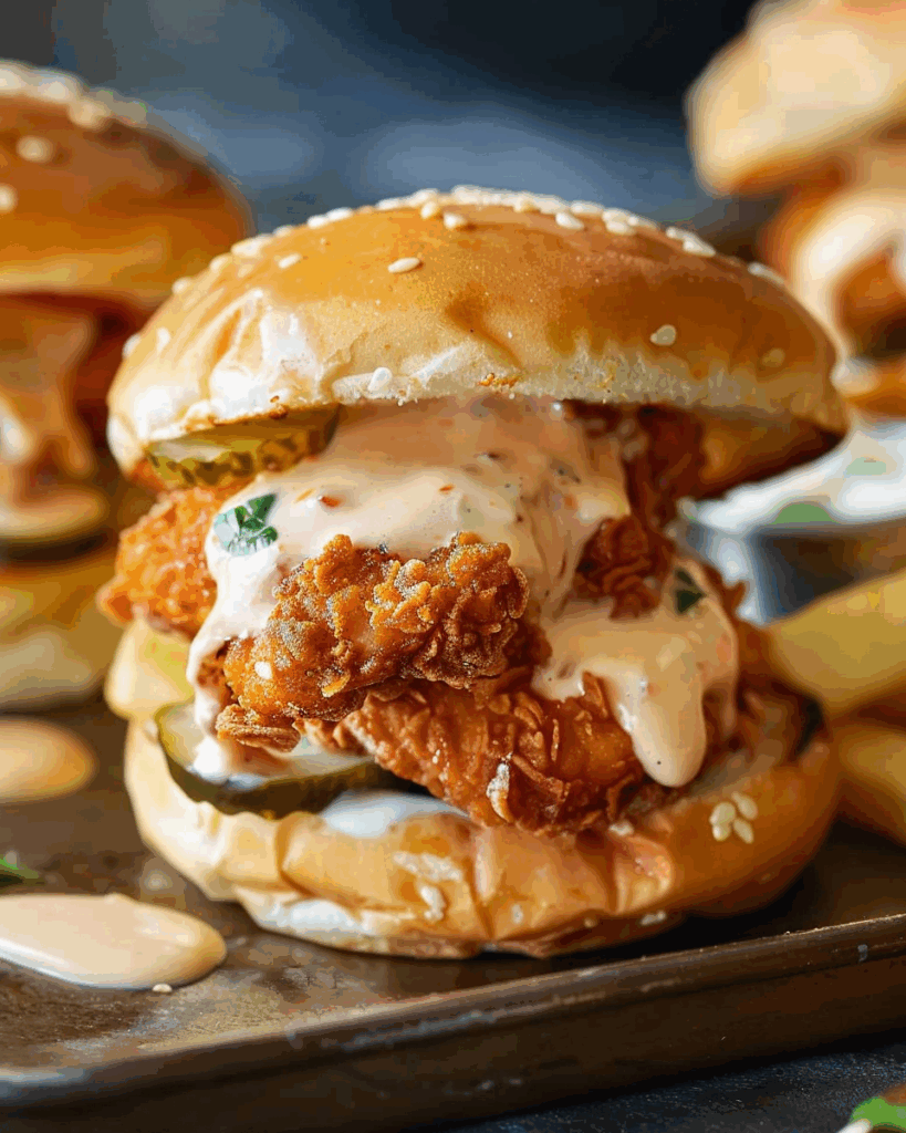 Bang Bang Chicken Sliders