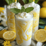 Condensed Milk Lemonade Refreshing Summer Drink Idea
