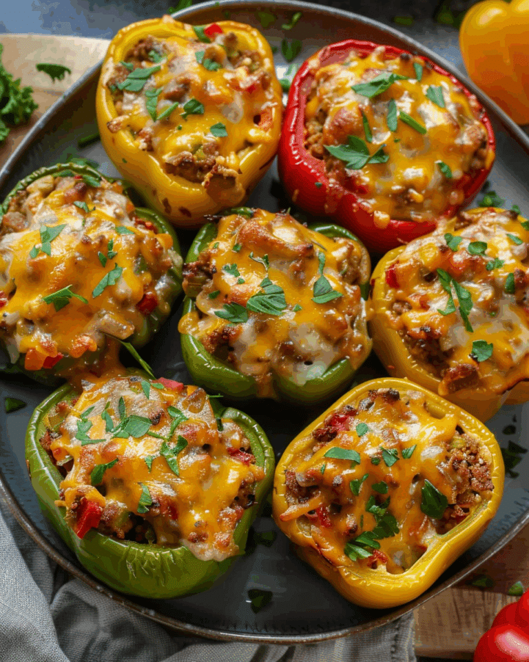 Easy Stuffed Bell Peppers