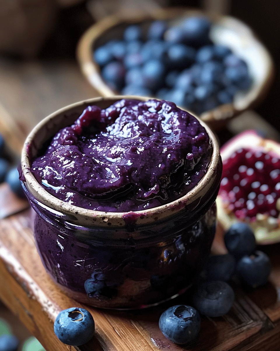 Homemade Blueberry Butter