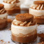 Mini Vegan Biscoff Cheesecakes