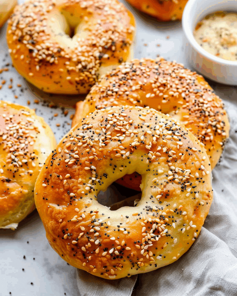 3 Ingredient Air Fryer Bagels