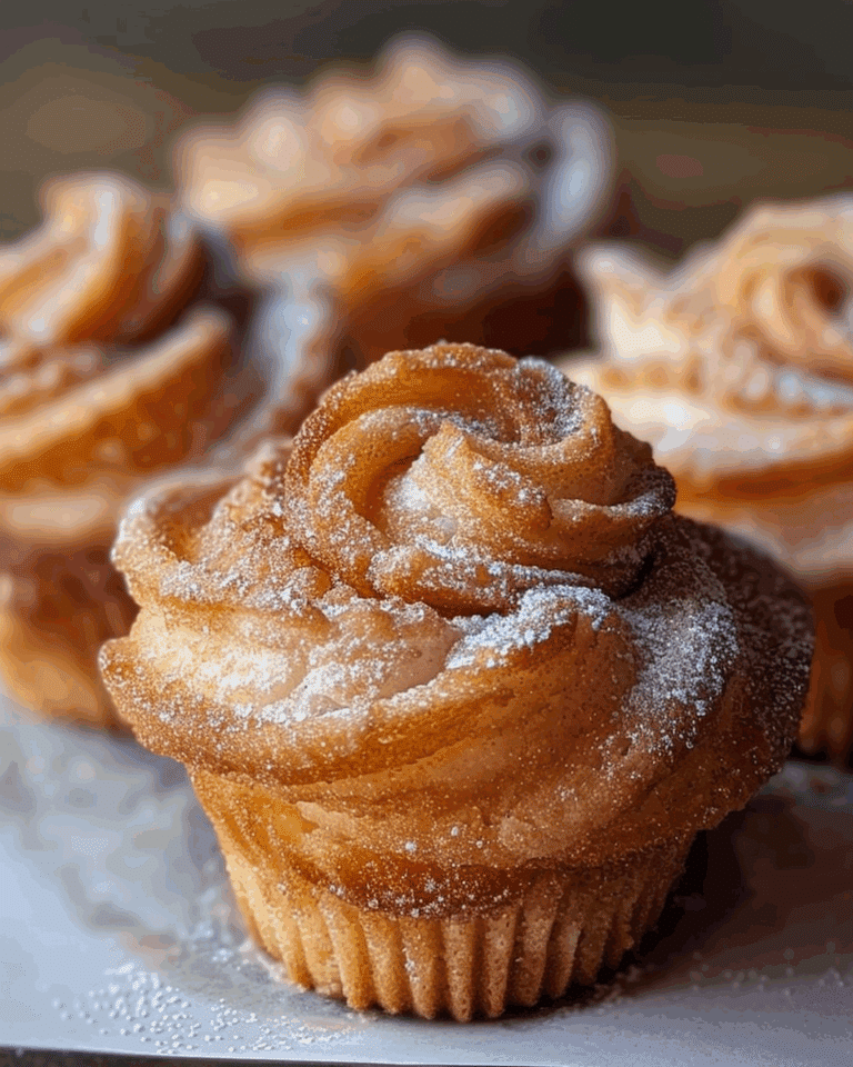 Churro Cruffins