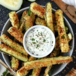 Low Calorie Air Fryer Zucchini Fries