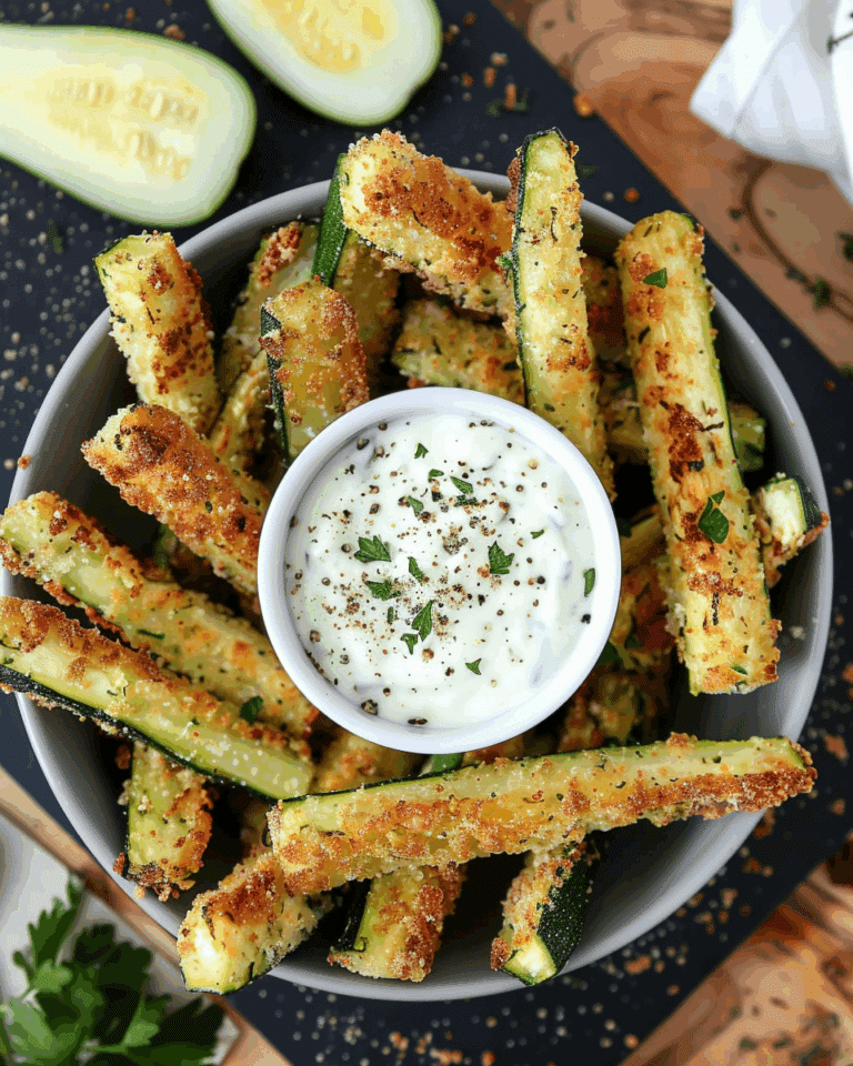 Low Calorie Air Fryer Zucchini Fries
