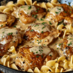 One-Pan Chicken with Buttered Noodles