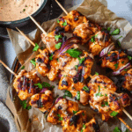 Bang Bang Chicken Skewers