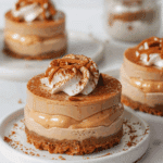 Mini Vegan Biscoff Cheesecakes