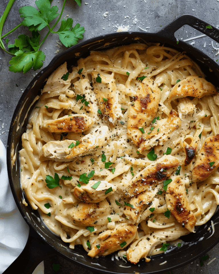 Chicken Garlic Parmesan Pasta