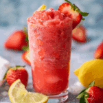 Easy Frozen Strawberry Lemonade