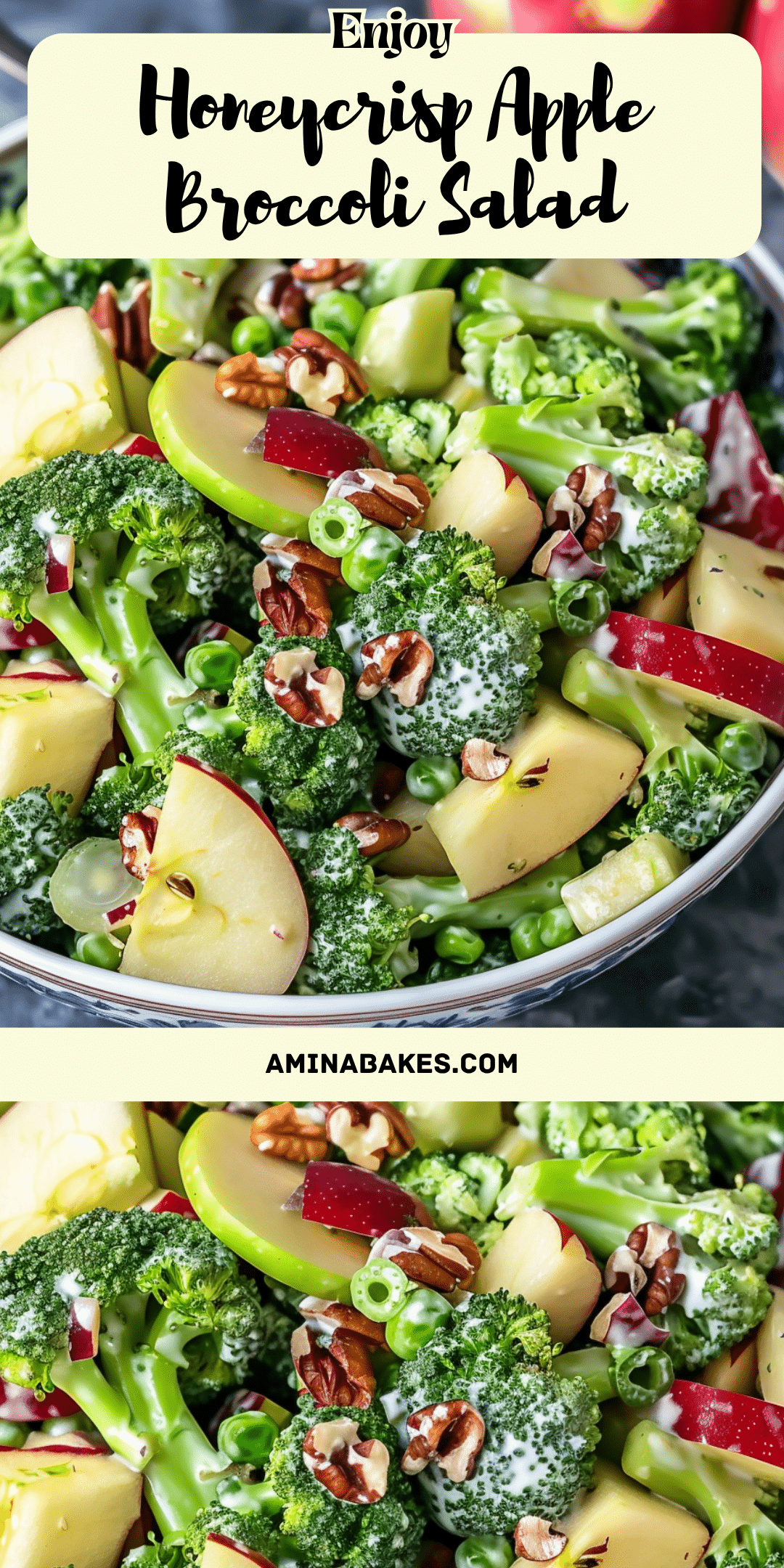 Honeycrisp Apple Broccoli Salad