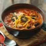 Cheesy Chicken Enchilada Soup