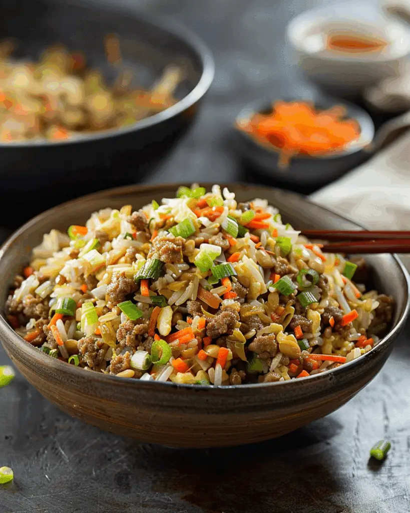 Egg Roll in a Bowl