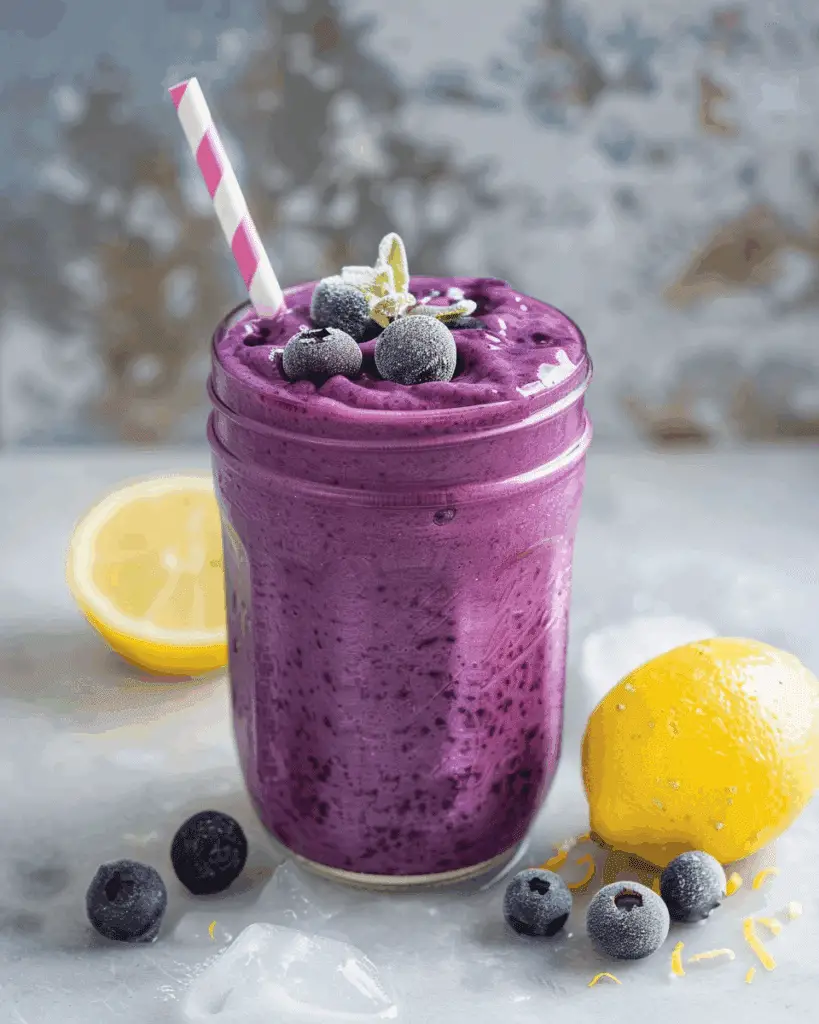 Lemon Blueberry Smoothie