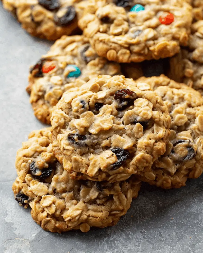 Oatmeal Raisin Cookies