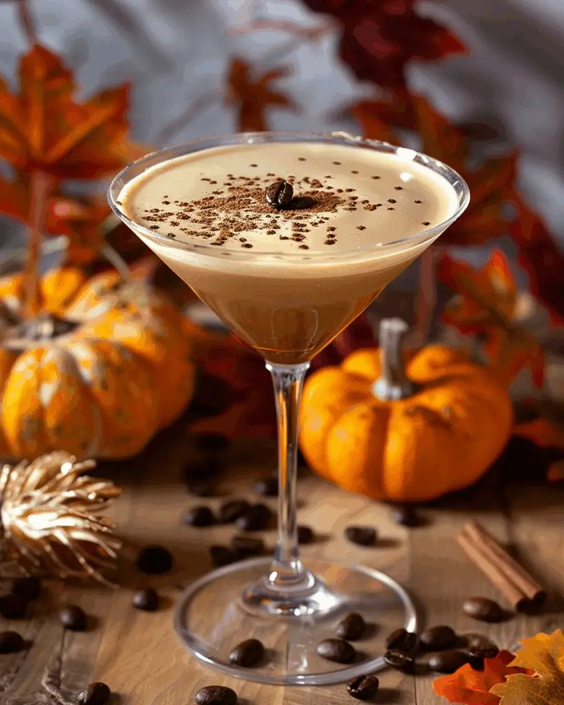 Pumpkin Spice Espresso Martini