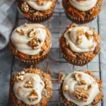 Vegan Carrot Cake Muffins