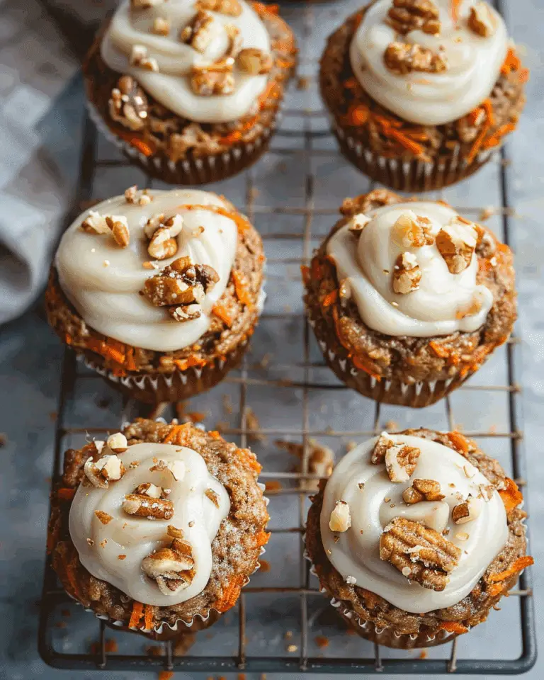 Vegan Carrot Cake Muffins