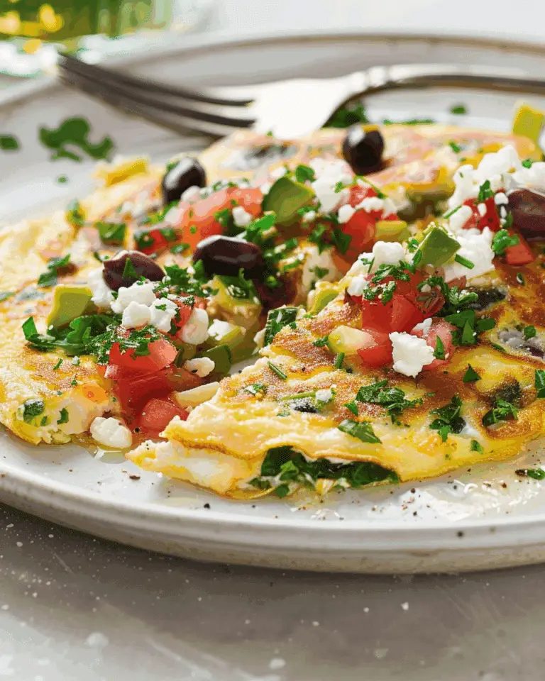 Mediterranean Omelet