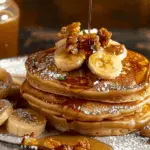 Bananas Foster Pancakes