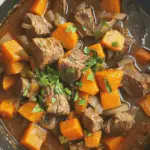 Beef Stew with Sweet Potatoes
