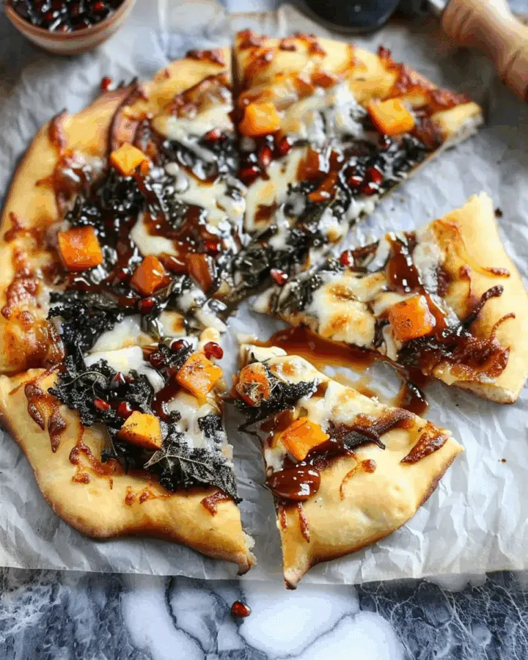Caramelized Butternut, Crispy Kale, & Fontina Pizza