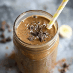 Chocolate Banana Protein Smoothie