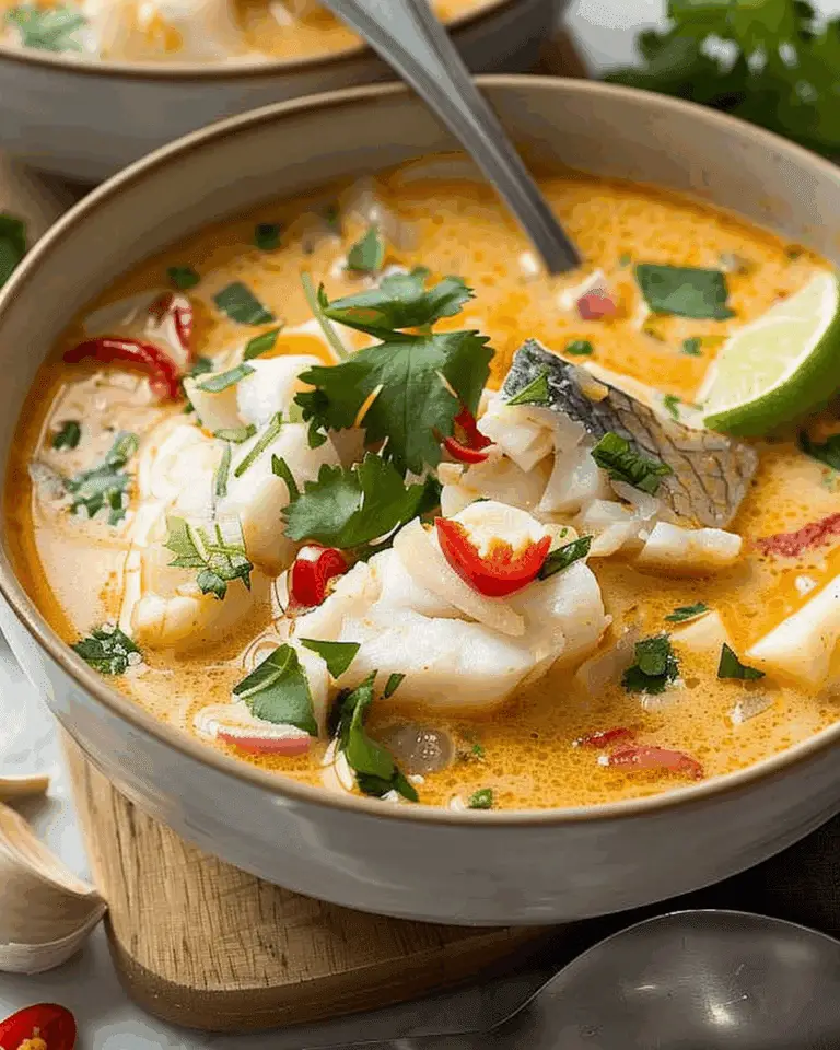Creamy Coconut Fish Soup