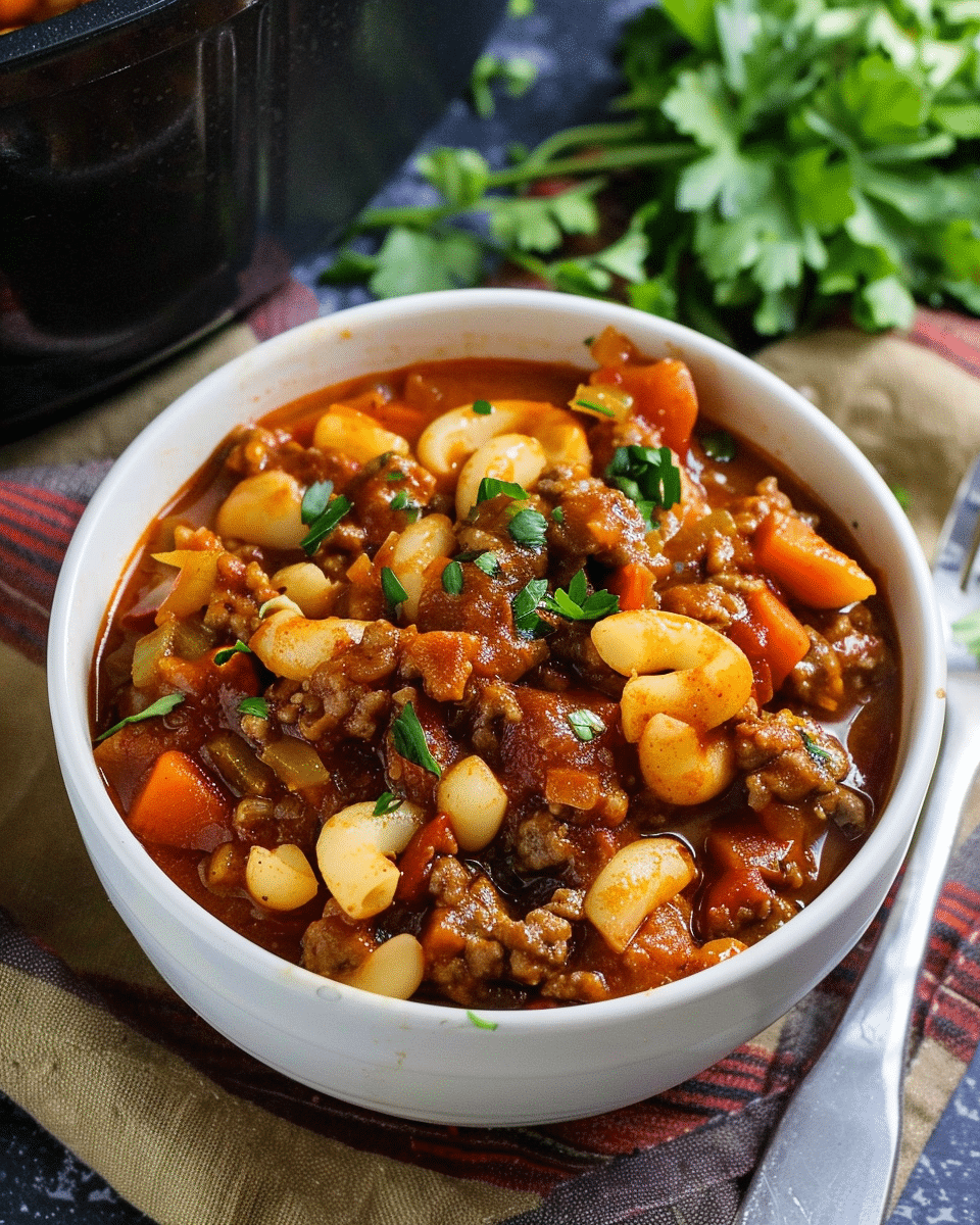 Crockpot Goulash