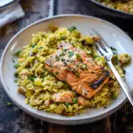 Cajun Salmon Orzo