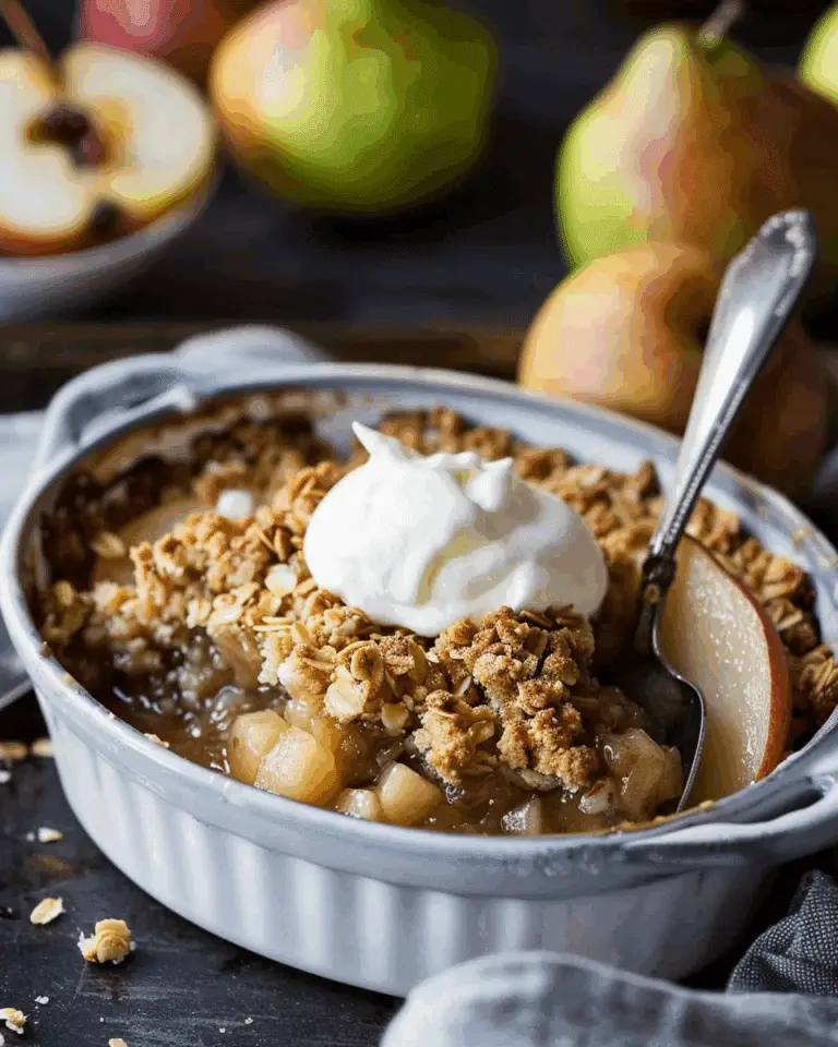 Pear Crisp