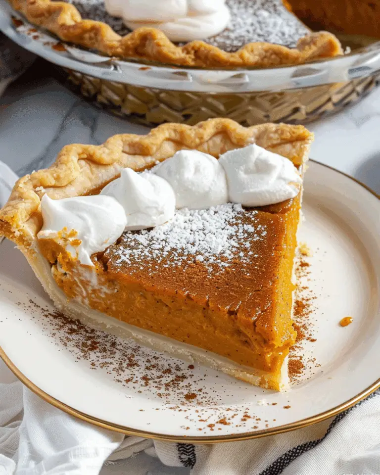 Pumpkin Custard Pie