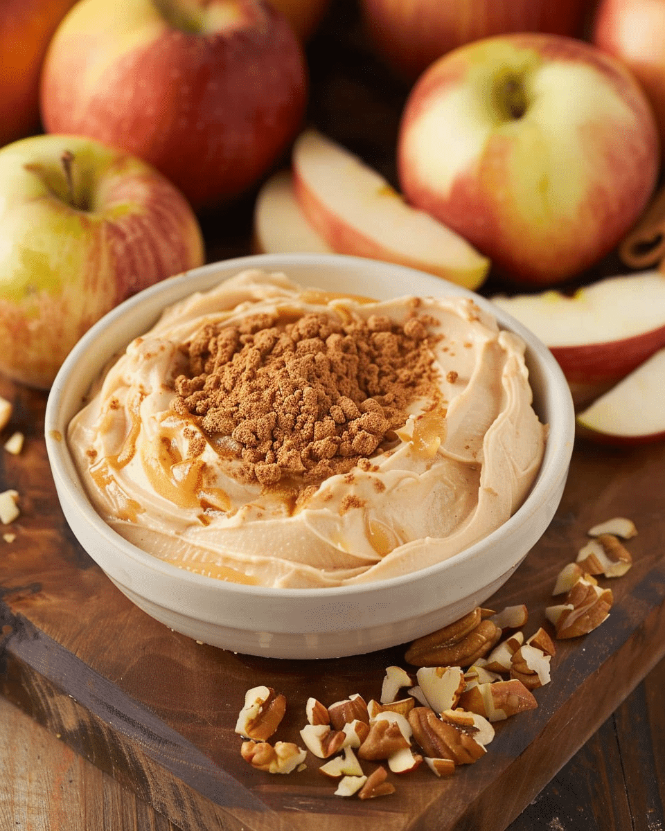Caramel Apple Dip Board