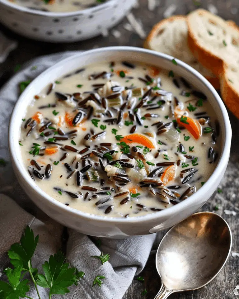 Creamy Wild Rice Soup