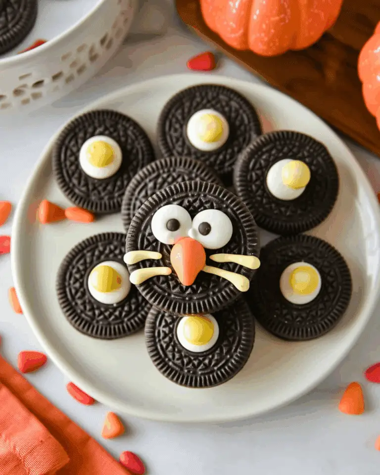 Cute Turkey Oreo Cookies