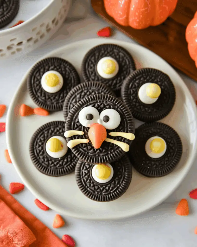 Cute Turkey Oreo Cookies