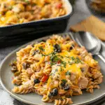 Fiesta Chicken Pasta Casserole