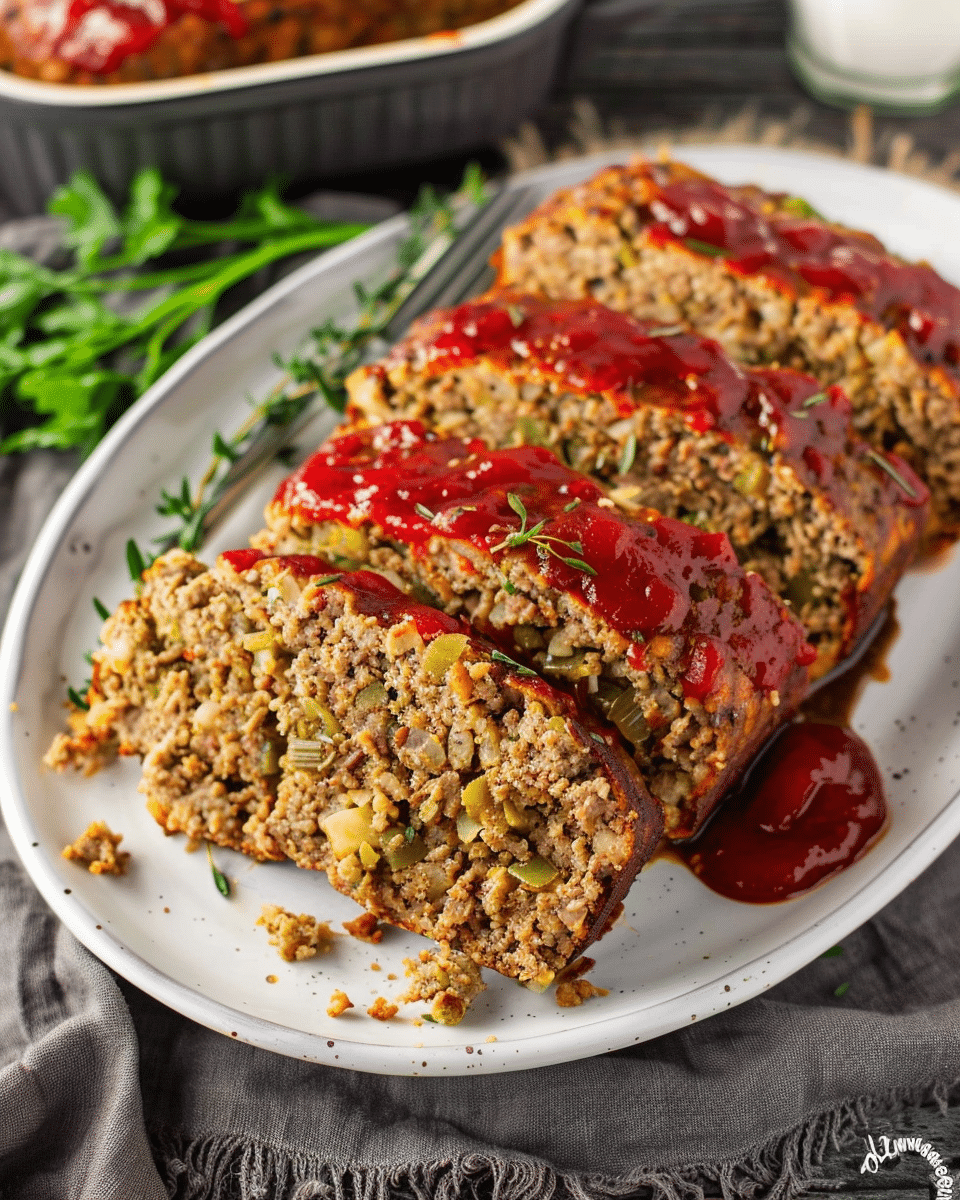 Stovetop Stuffing Meatloaf