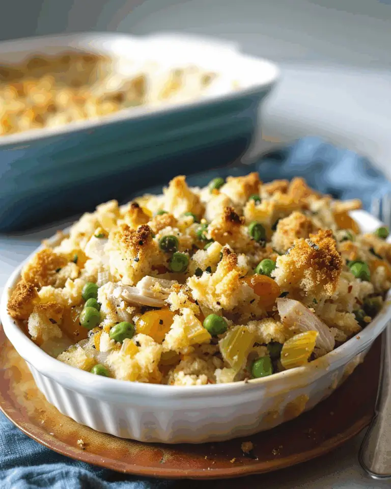 Chicken and Stuffing Casserole