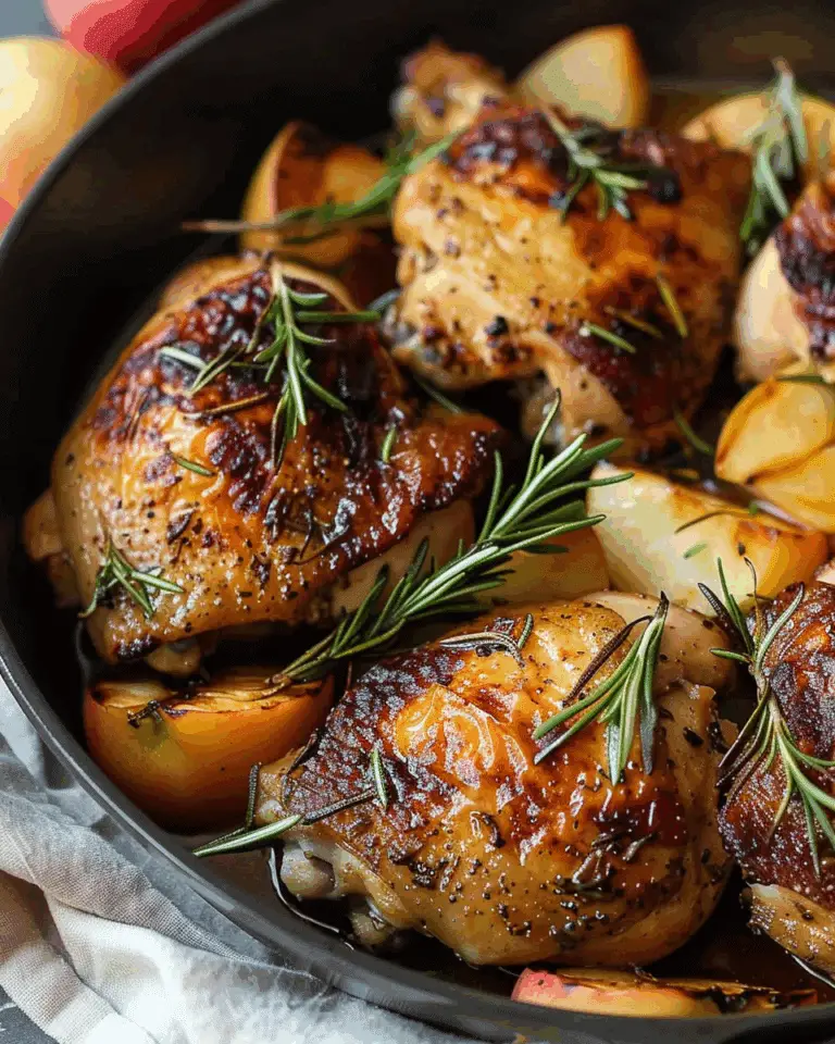 Rosemary Apple Cider Chicken