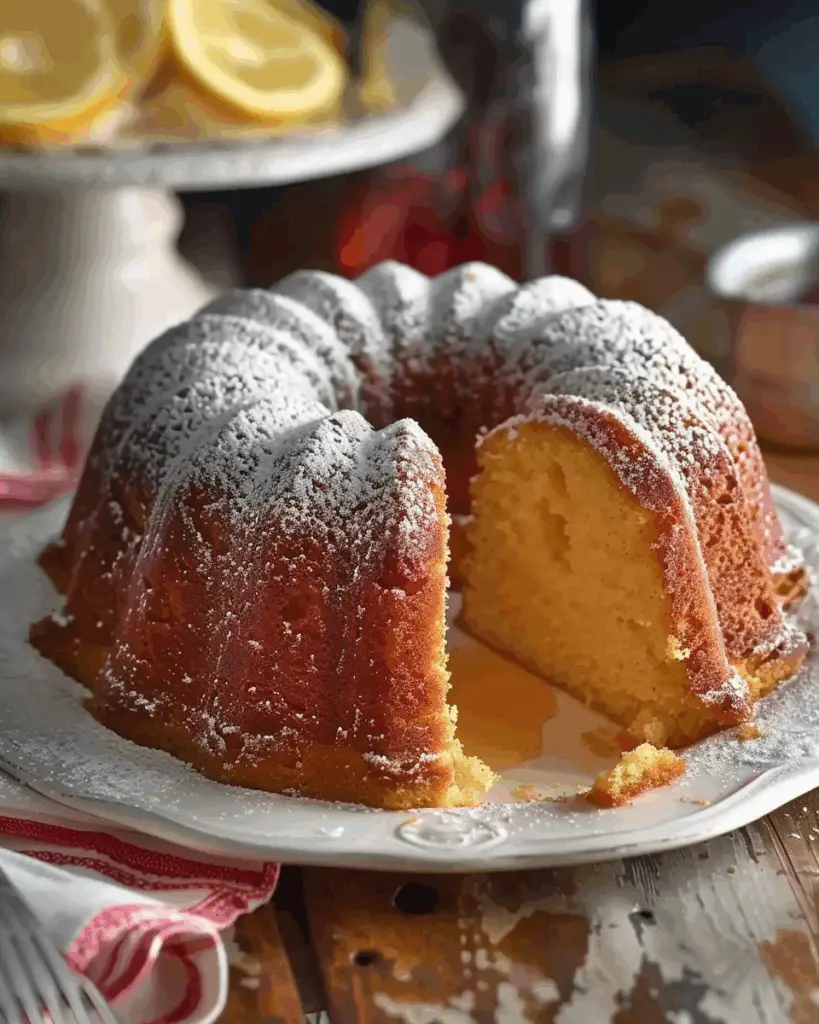 Spiced Rum Cake
