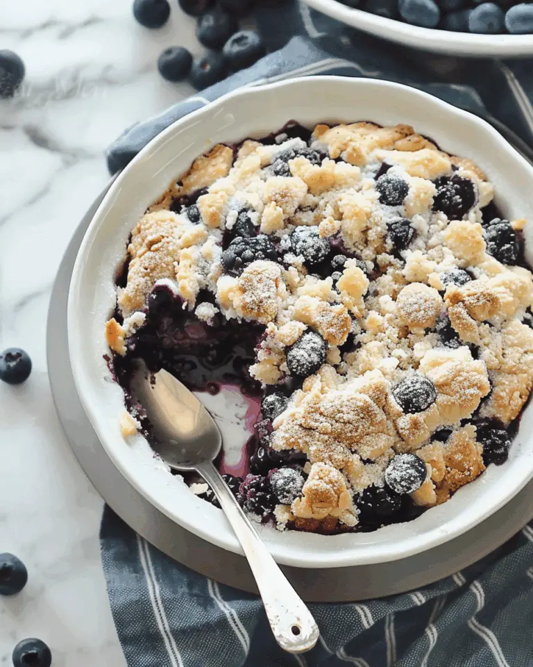Blueberry Dump Cake