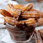 Churros With Chocolate Dipping Sauce