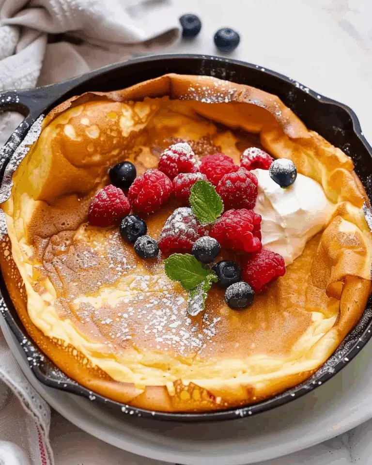 Dutch Baby Pancake
