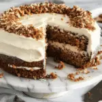 Ottolenghi‑Style Carrot & Walnut Cake with Cream Cheese Frosting