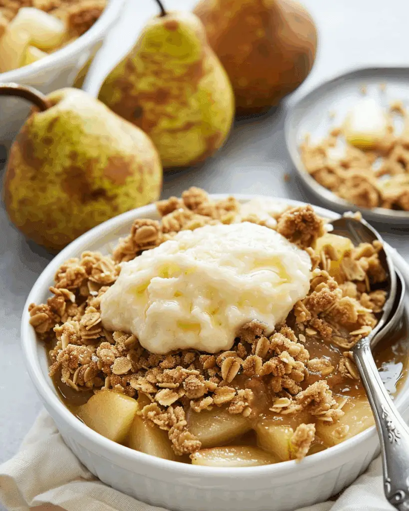 Pear Crisp
