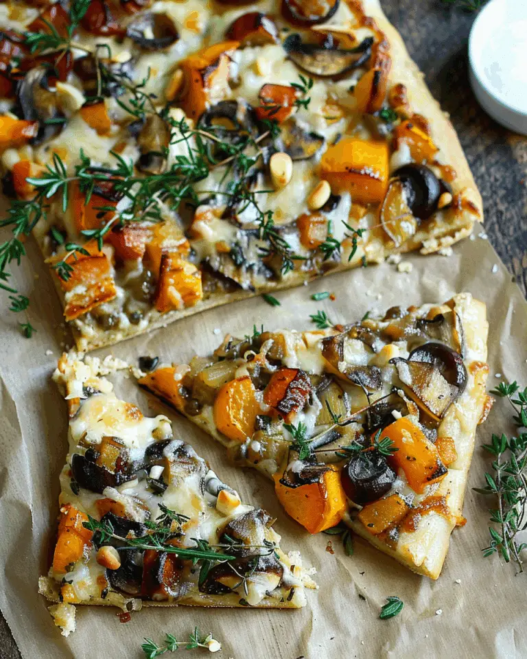 Roasted Fall Vegetable Pizza