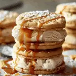 Salted Caramel Ice Cream Sandwich